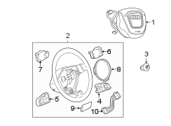 STEERING WHEEL & TRIM. (1/1)
