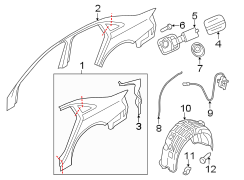 QUARTER PANEL & COMPONENTS.