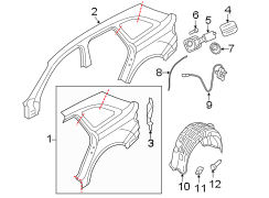 QUARTER PANEL & COMPONENTS.