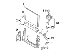 RADIATOR & COMPONENTS.