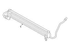 POWER STEERING OIL COOLER.