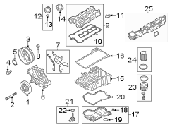 Engine parts.