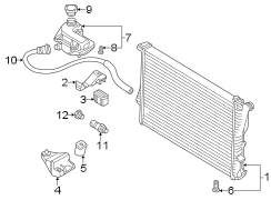 RADIATOR & COMPONENTS.