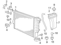 Radiator & components.