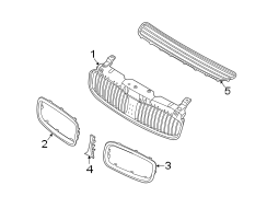 HOOD & GRILLE. GRILLE & COMPONENTS.