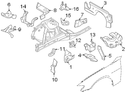 Fender. Attaching components.