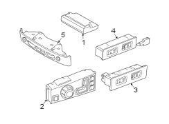 SEATS & TRACKS. REAR SEAT COMPONENTS.