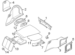 REAR BODY & FLOOR. INTERIOR TRIM.