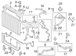 RADIATOR & COMPONENTS.