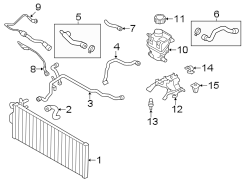 RADIATOR & COMPONENTS.