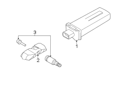 TIRE PRESSURE MONITOR COMPONENTS.