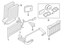 AIR CONDITIONER & HEATER. HEATER COMPONENTS.