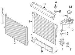 RADIATOR & COMPONENTS.