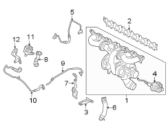 TURBOCHARGER & COMPONENTS.