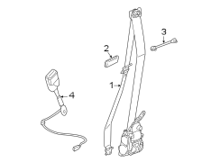 RESTRAINT SYSTEMS. FRONT SEAT BELTS.