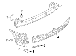 REAR BUMPER. BUMPER & COMPONENTS.