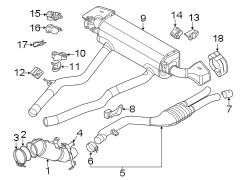 Exhaust Muffler (Front)