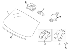 Cover. Spacer. (Rear). A cosmetic cover that.