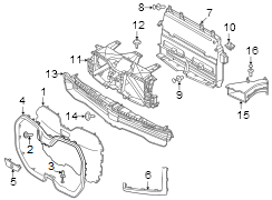 Brake Air Duct (Left, Front)