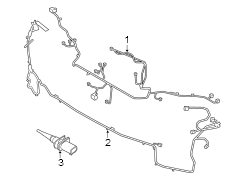 Parking Aid System Wiring Harness (Front)