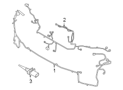 Parking Aid System Wiring Harness (Front)