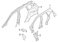 Body A-Pillar Bracket (Front, Lower)