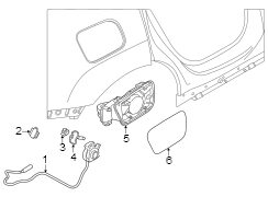 Drive Motor Battery Pack Charging Port Door