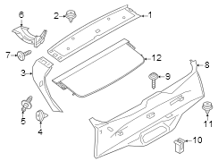 Liftgate Trim (Left)