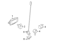 RESTRAINT SYSTEMS. AIR BAG COMPONENTS.