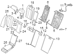 Seat Back Bolster Assembly (Left)