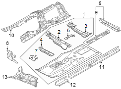 Floor Side Rail Reinforcement