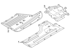 Floor Pan Splash Shield (Front)