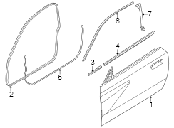 Door Reveal Molding (Right)