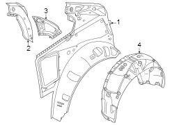 Quarter Panel Reinforcement (Front, Rear)