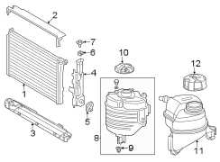 Radiator & components.