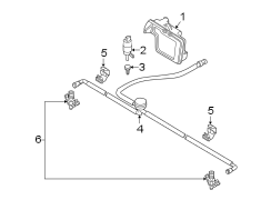 FRONT LAMPS. WASHER COMPONENTS.