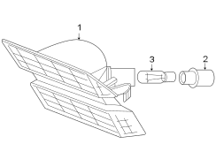 FRONT LAMPS. SIDE REPEATER LAMPS.