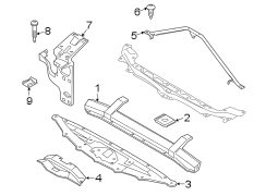 RADIATOR SUPPORT.