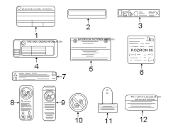 INFORMATION LABELS.