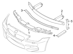 FRONT BUMPER. BUMPER & COMPONENTS.