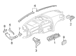 INSTRUMENT PANEL. DUCTS.