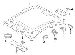 ROOF. INTERIOR TRIM.