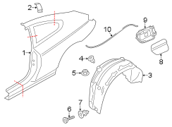 QUARTER PANEL & COMPONENTS.