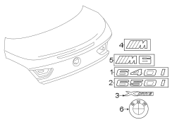 TRUNK LID. EXTERIOR TRIM.