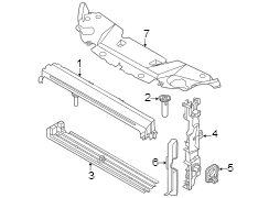 Radiator Support Access Cover (Upper)