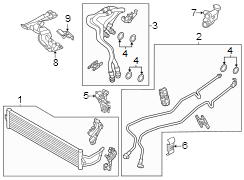 Automatic Transmission Oil Cooler Hose Assembly (Left). Assembly. Automatic.