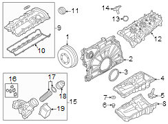 Engine parts.