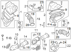 Air Filter and Housing Assembly