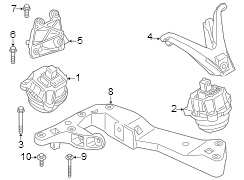 Engine Mount Bracket (Front)