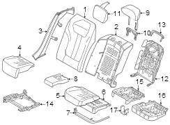 Seat Cushion Spring (Right)